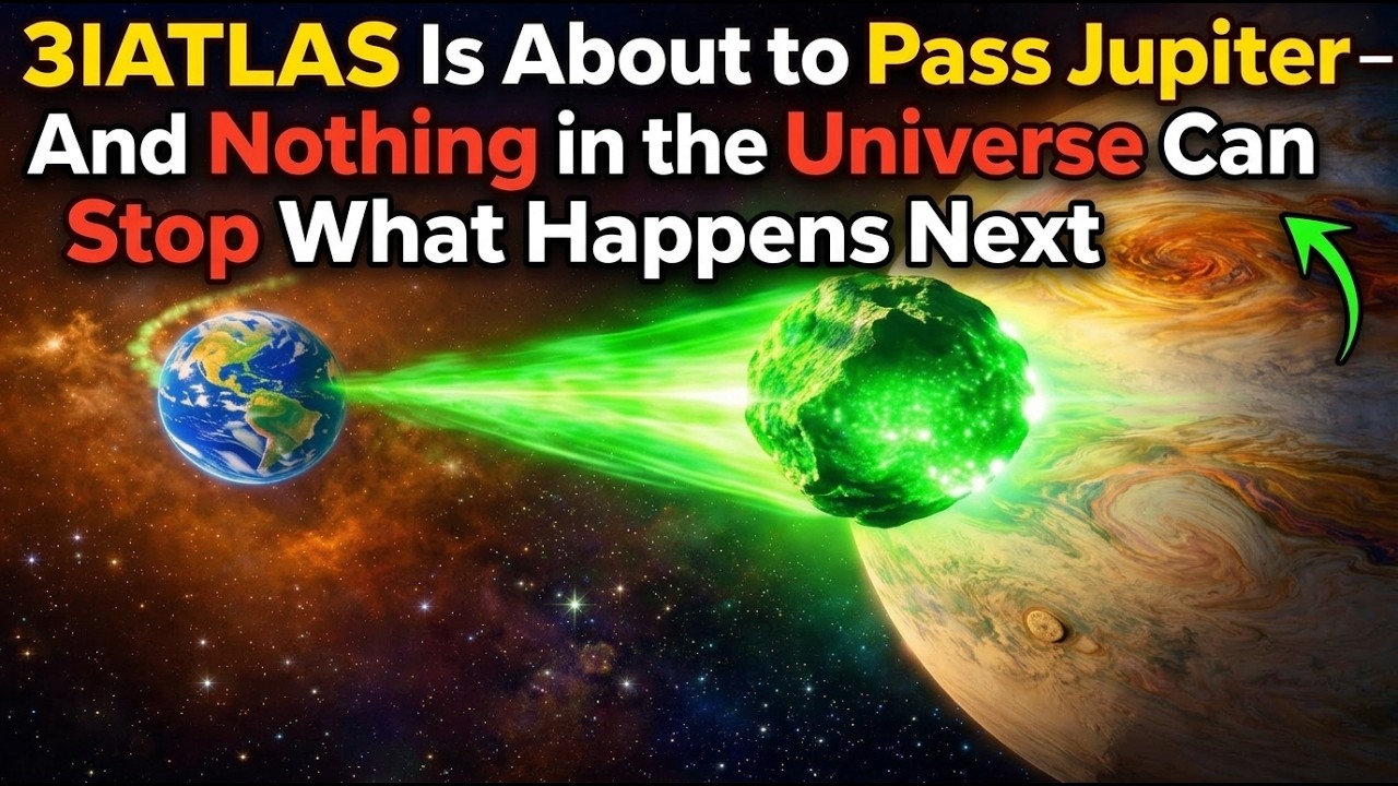 3IATLAS Is About to Pass Jupiter — And Nothing in the Universe Can Stop What Happens Next