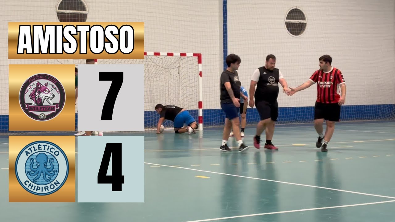 Wolfteam 7 - 4 Atlético Chipirón | Amistoso | Temporada 5 | Fútbol Universe