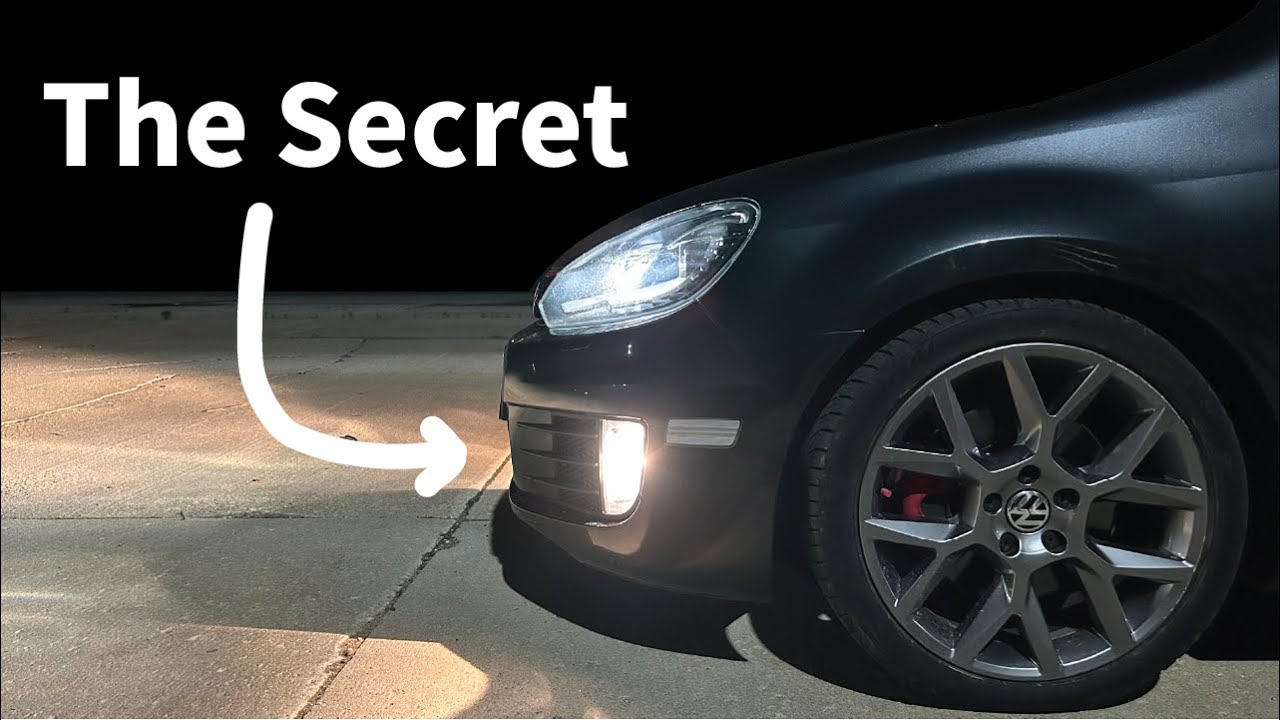 Как включить противотуманные фары VW | Volkswagen Golf/Polo/Jetta/Passat/Tiguan/GTI/GLI