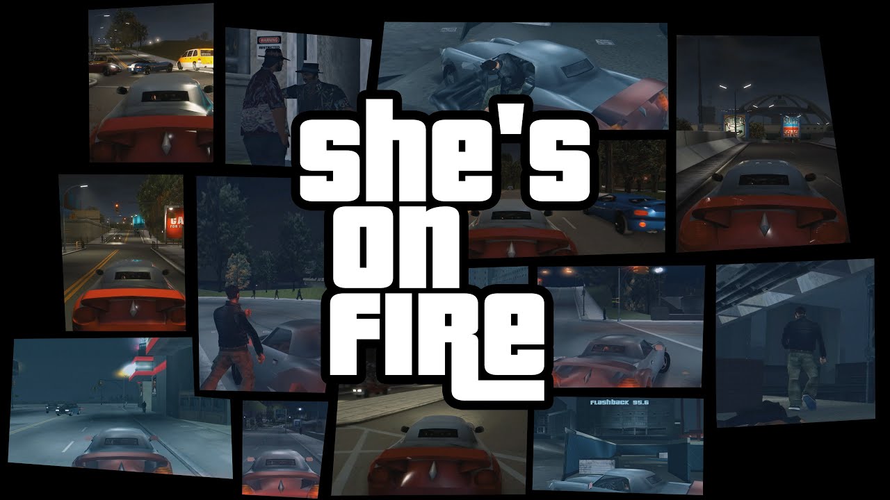 She's On Fire (1983) - GTA 3 Original/Definitive Edition - Flashback FM (Lyric Video)