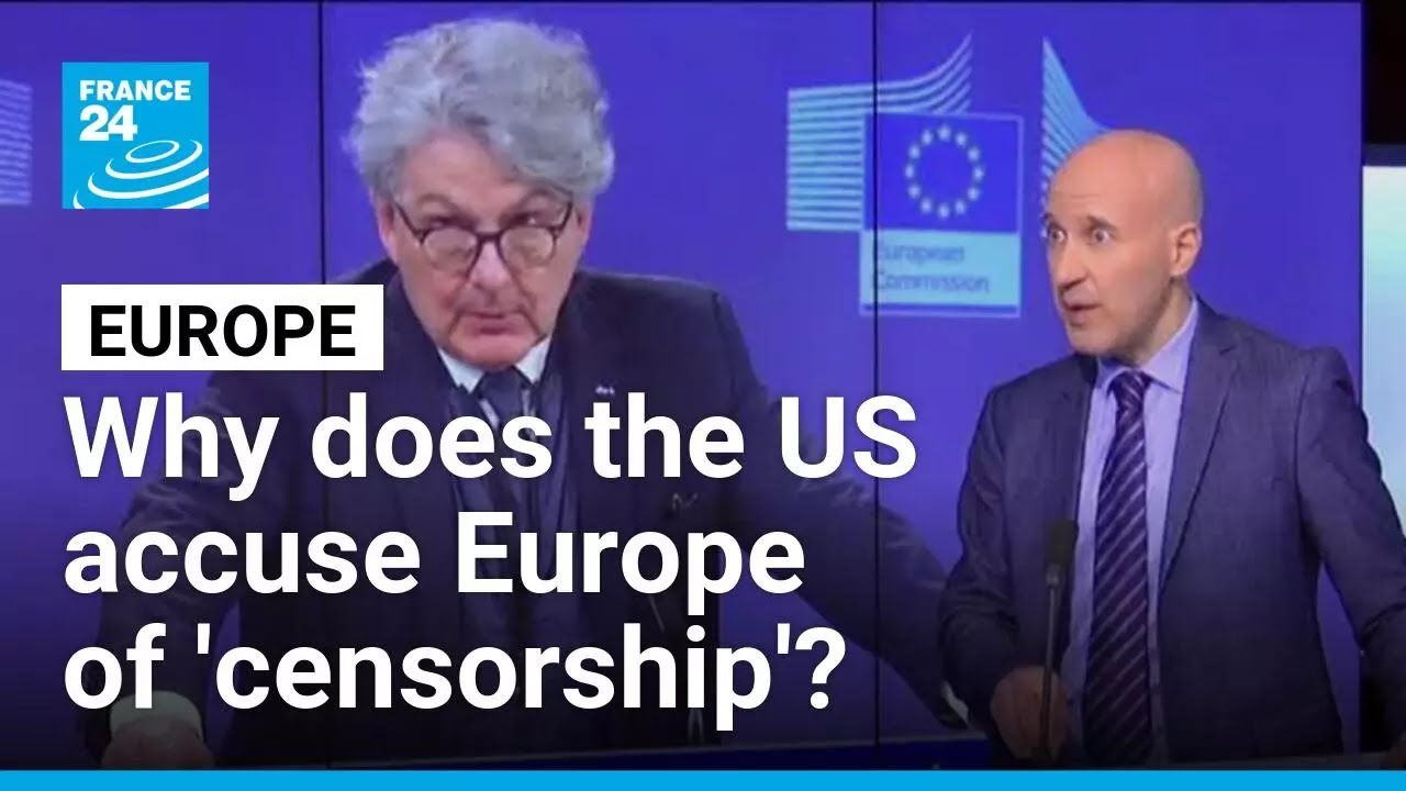 France slams US visa ban as row over European 'censorship' deepens &bull; FRANCE 24 English