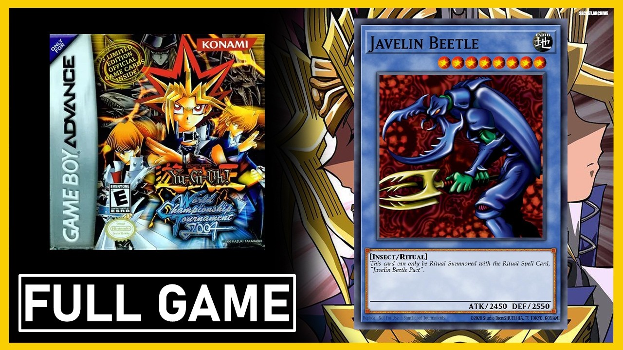 Yu-Gi-Oh! World Championship Tournament 2004 | Full Game | Insect Deck | No Commentary
