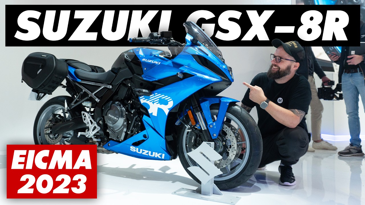 New 2024 Suzuki GSX-8R Unveiled! EICMA 2023