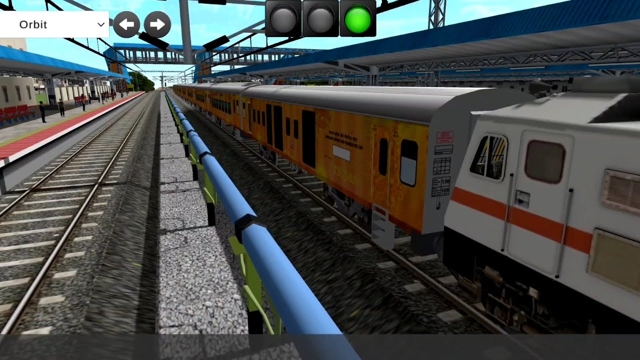 New Delhi Junction - Amritsar Junction | Tejas Express  | Indian Railway | WAP 7 Locomotive Engine 
