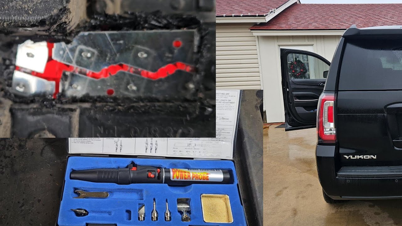 Ремонт задних фонарей GMC Yukon 2017 года.