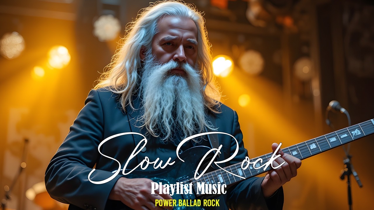 Powerful Slow Rock Classic Rock Ballad Mix Full of Passion, Soul, and Emotion 🔥🎼