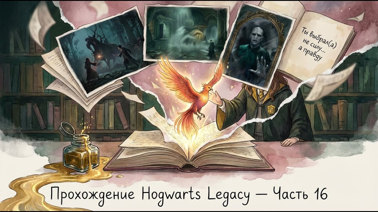 Прохождение Hogwarts ❥ Hogwarts Legacy #16