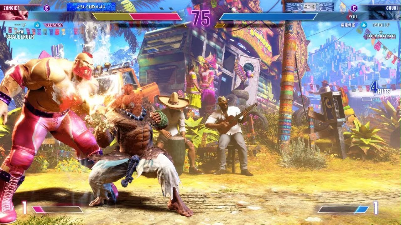 Street Fighter 6　ZANGIEF VS AKUMA(GOUKI) Casual Match PS5　実況有り