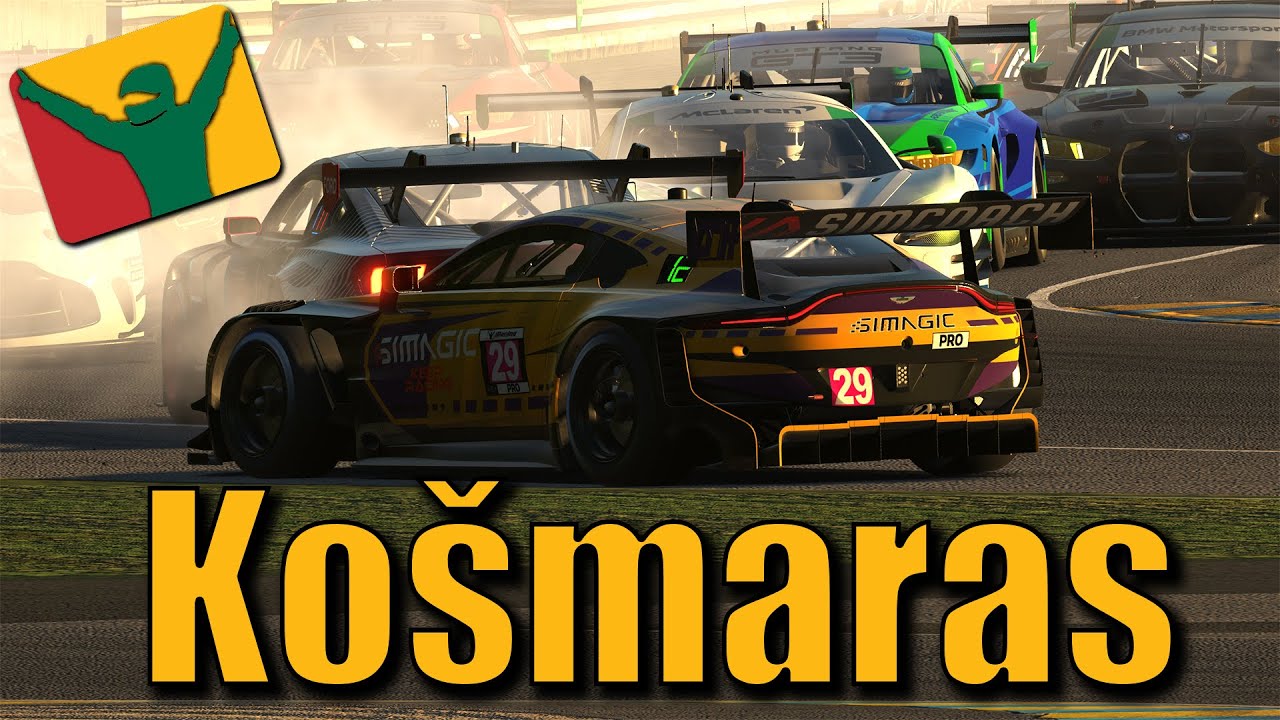 AVARIJA Sugadino Mūsų IMSA Lenktynes?!? - iRacing Lietuviškai
