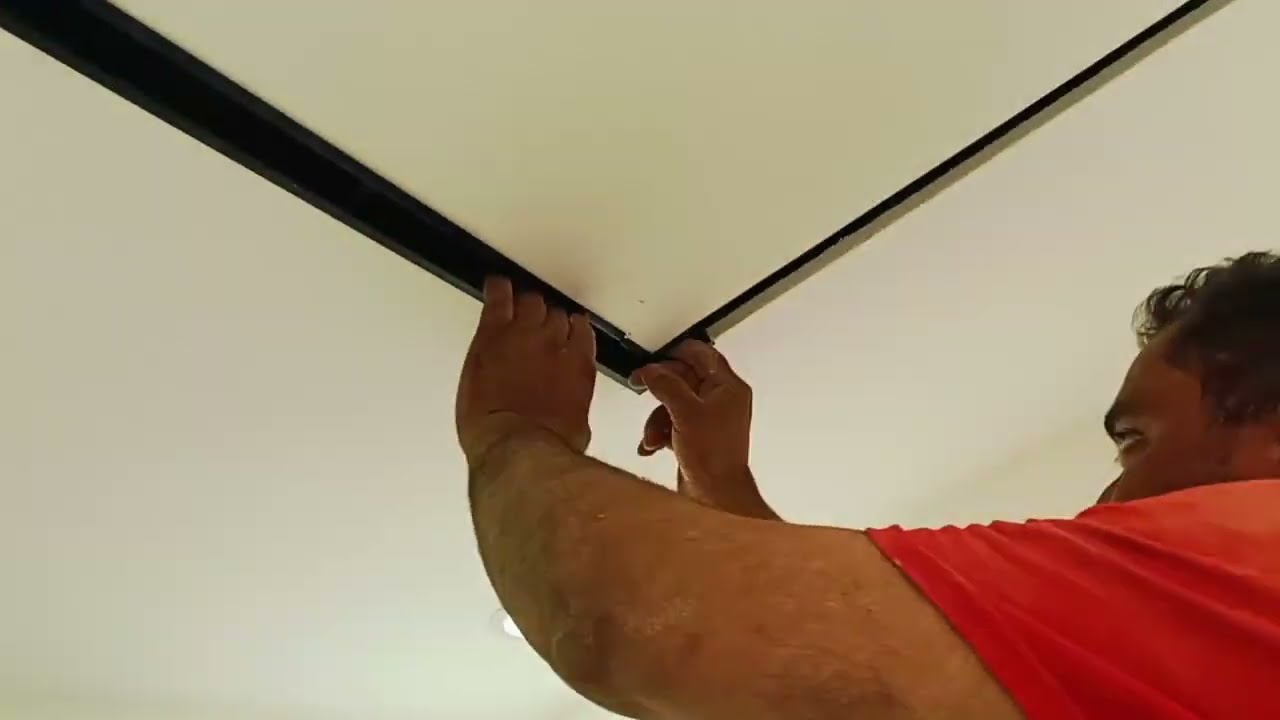 How to instal magnet profile light and connections in saudhi /A to Z saudi Plumbing Electric