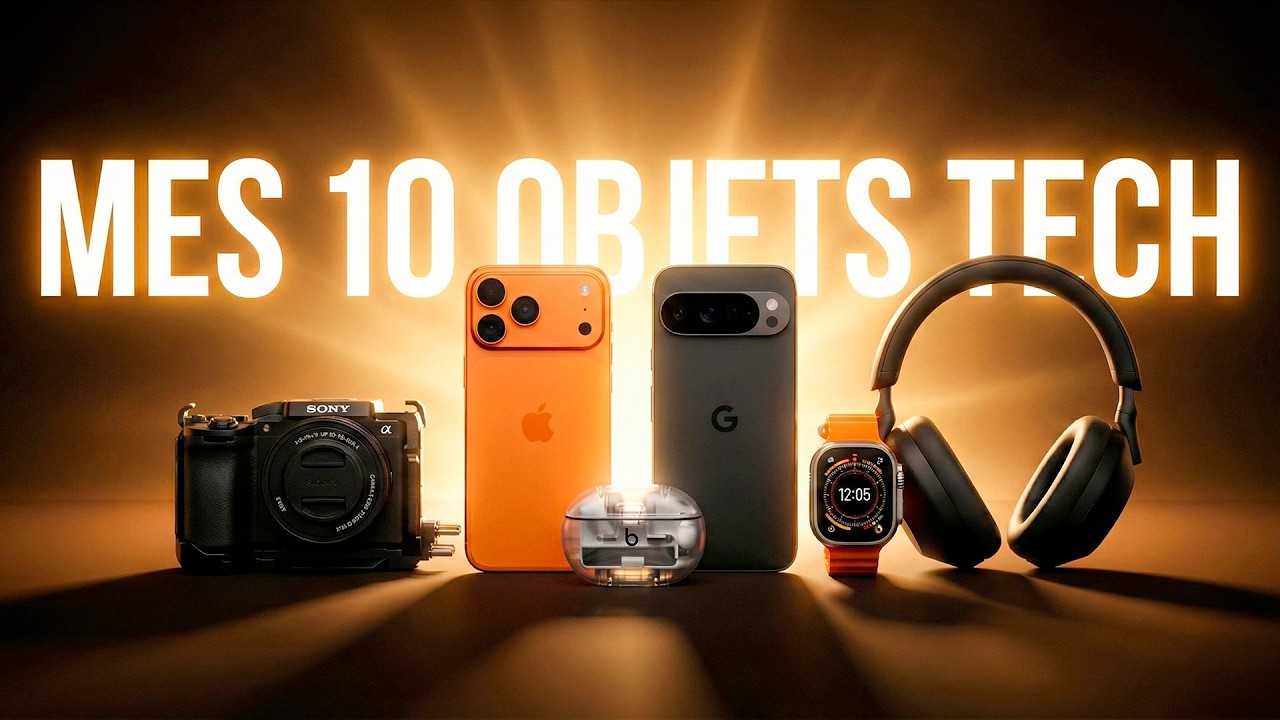 Mes 10 objets tech préférés en 2026 (et pourquoi)