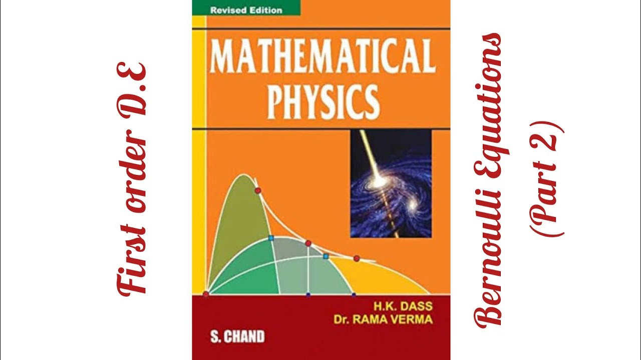 Solutions of Bernoulli Equations from H.K.Das | Part 2 ( Q8-16)