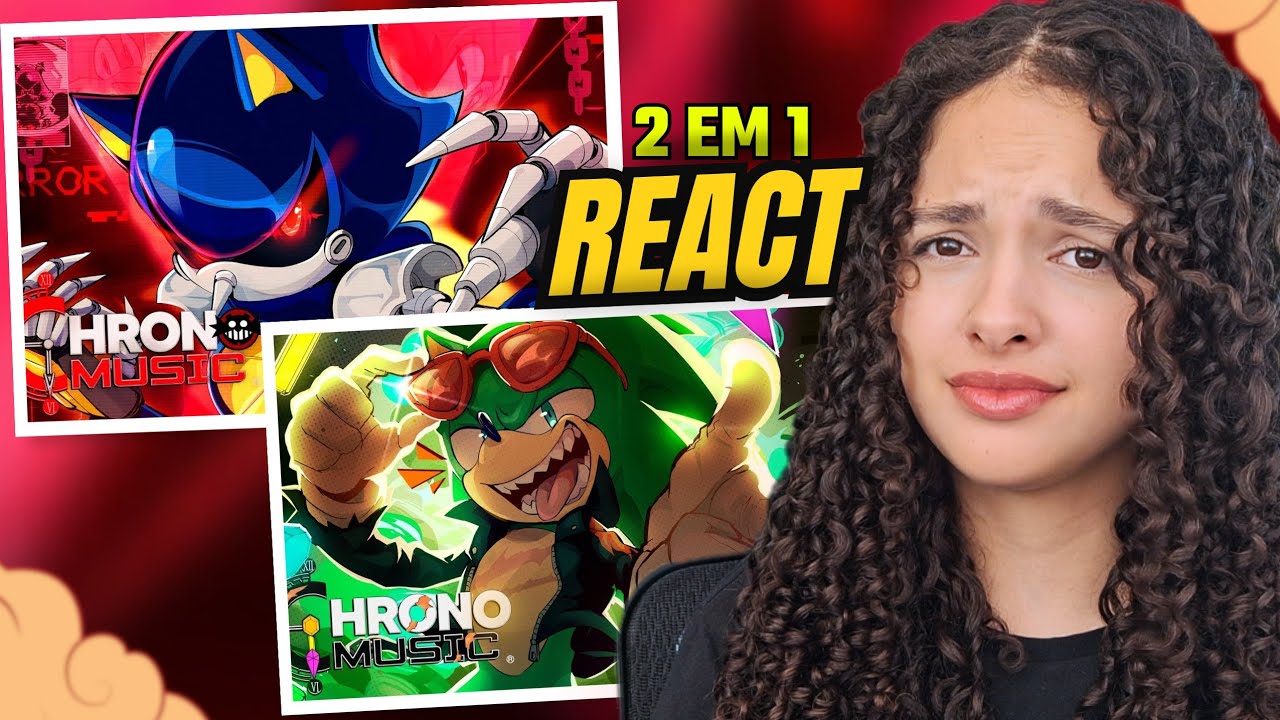 REACT Chrono - VERDADEIRO OURIÇO | Metal Sonic e FLAGELO | Scourge (Sonic)