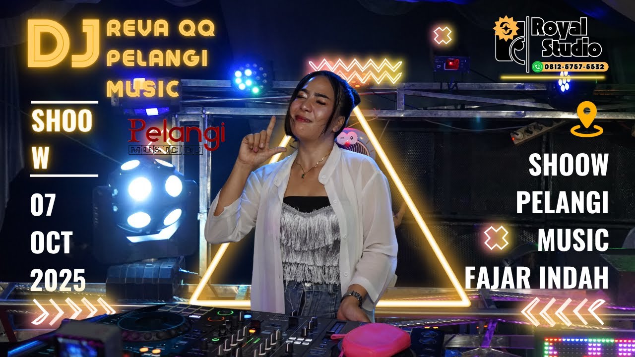 DENGAN TAWA KAU LUKIS LUKA❗❗SPESIAL PELANGI MUSIC❗❗ SHOOW DESA FAJAR INDAH GACOR🔥🔥 DJ REVA QQ😱 😱