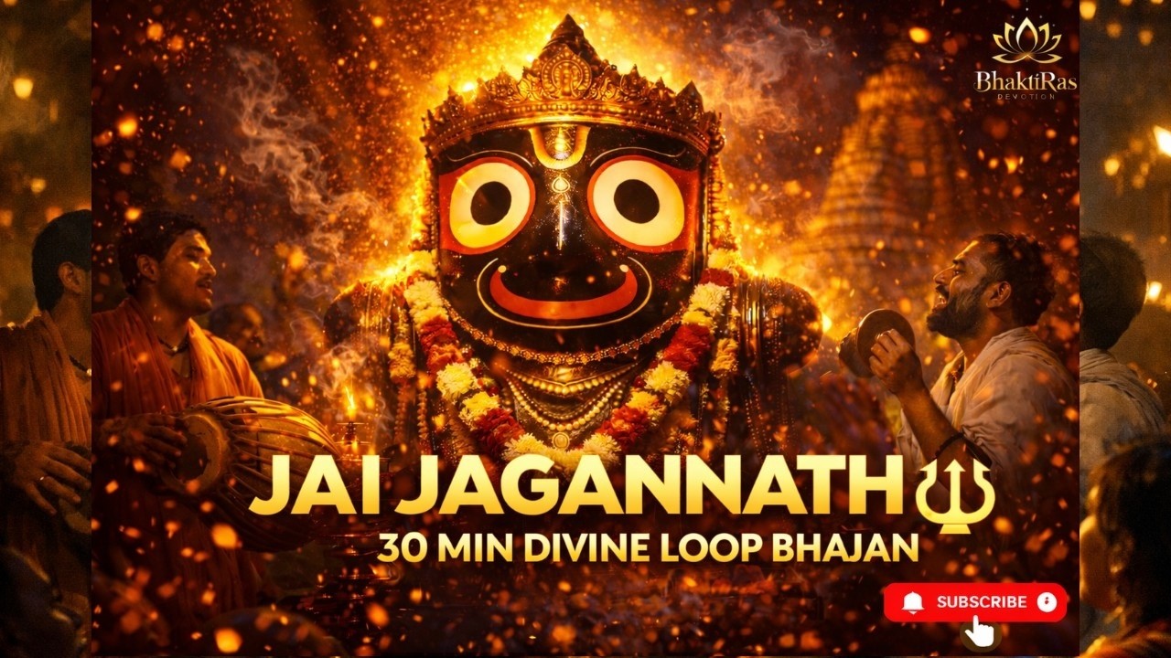 Jai Jagannath 🙏 30 Minute Nonstop Bhajan | Shree Jagannath Bhakti Song |Man Shanti & Positive Energy