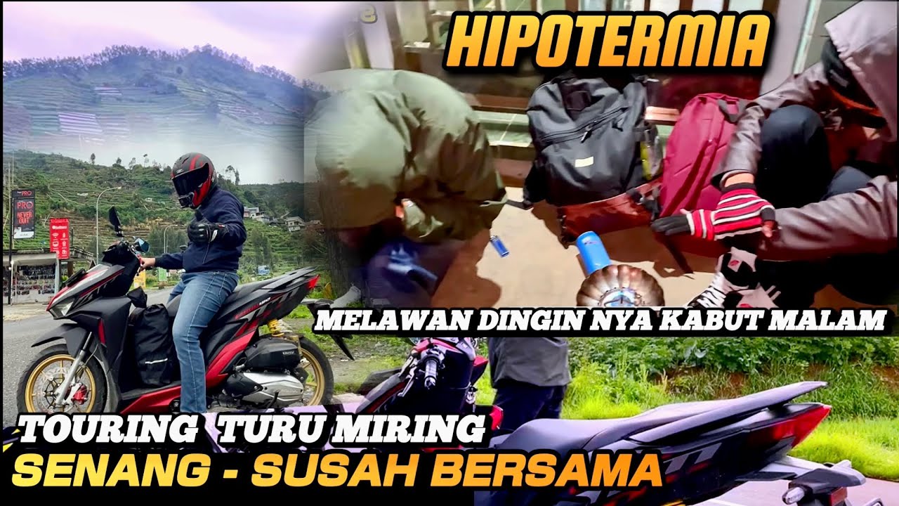 MENUJU DESA TERTINGGI DI INDONESIA! #touring #dieng  #vario