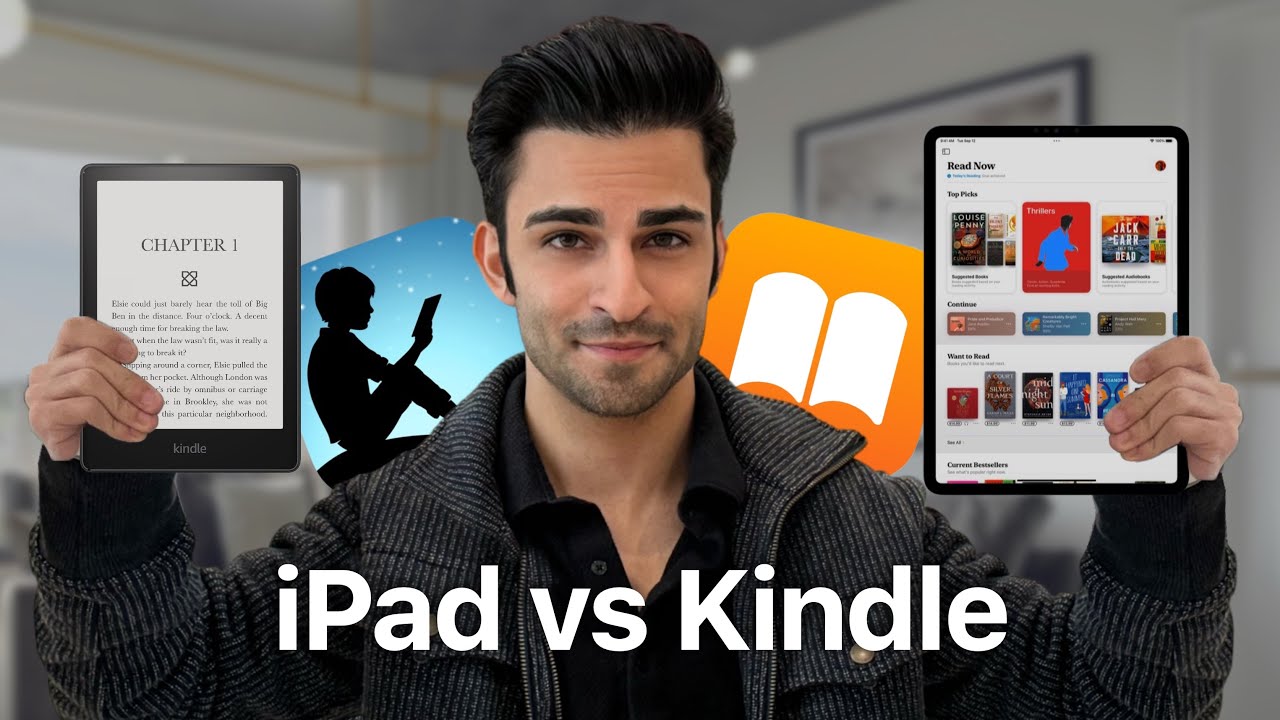 iPad или Kindle | Что лучше для чтения книг?
