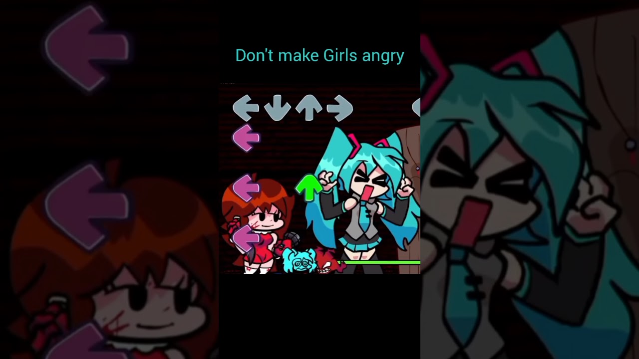Friday Night Funkin'  - Attack by Miku and Girlfriend |  FNF Mod