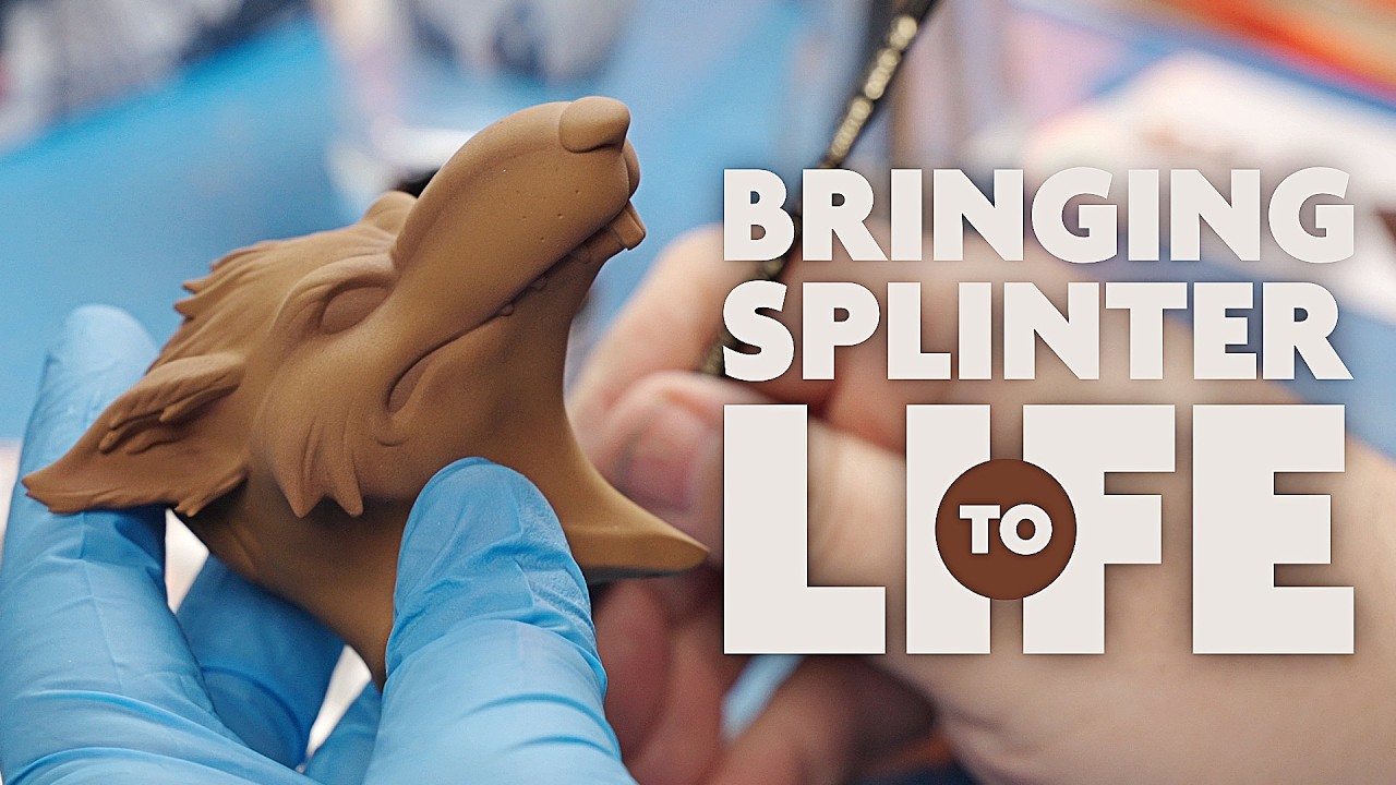 From Sketch to Sensei: Bringing Master Splinter from Imagination to Reality