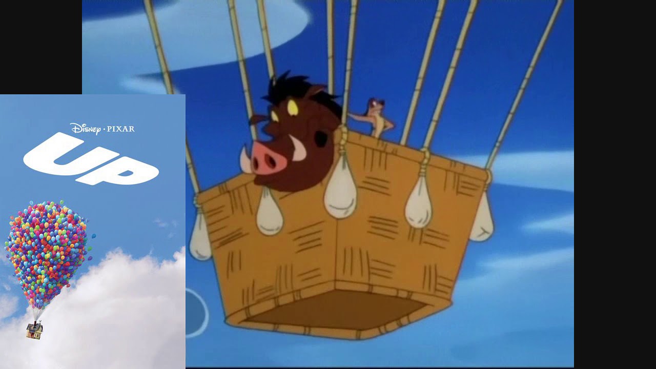 Pixar Movies Portrayed by Timon and Pumbaa