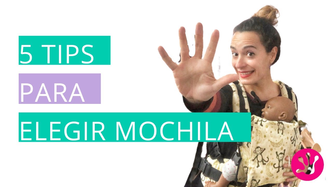 5 TIPS PARA ELEGIR MOCHILA ERGONÓMICA PORTABEBÉS PARA RECIÉN NACIDO