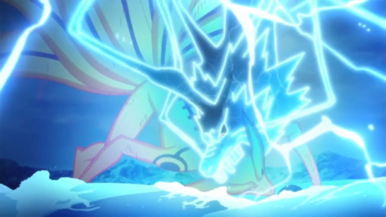 Sasuke Uses Kirin On Naruto's Kurama Cloak