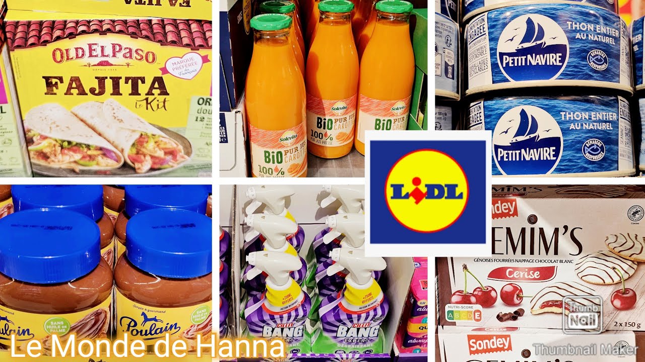 LIDL FRANCE ARRIVAGE 19-01 OFFRES FLASH PROMOTIONS 