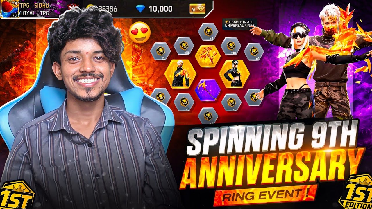 Spinning New 9th Anniversary Ring Event🔥| RIP 5000* DIAMONDS ?💎😭 | - TPG SIDHU 