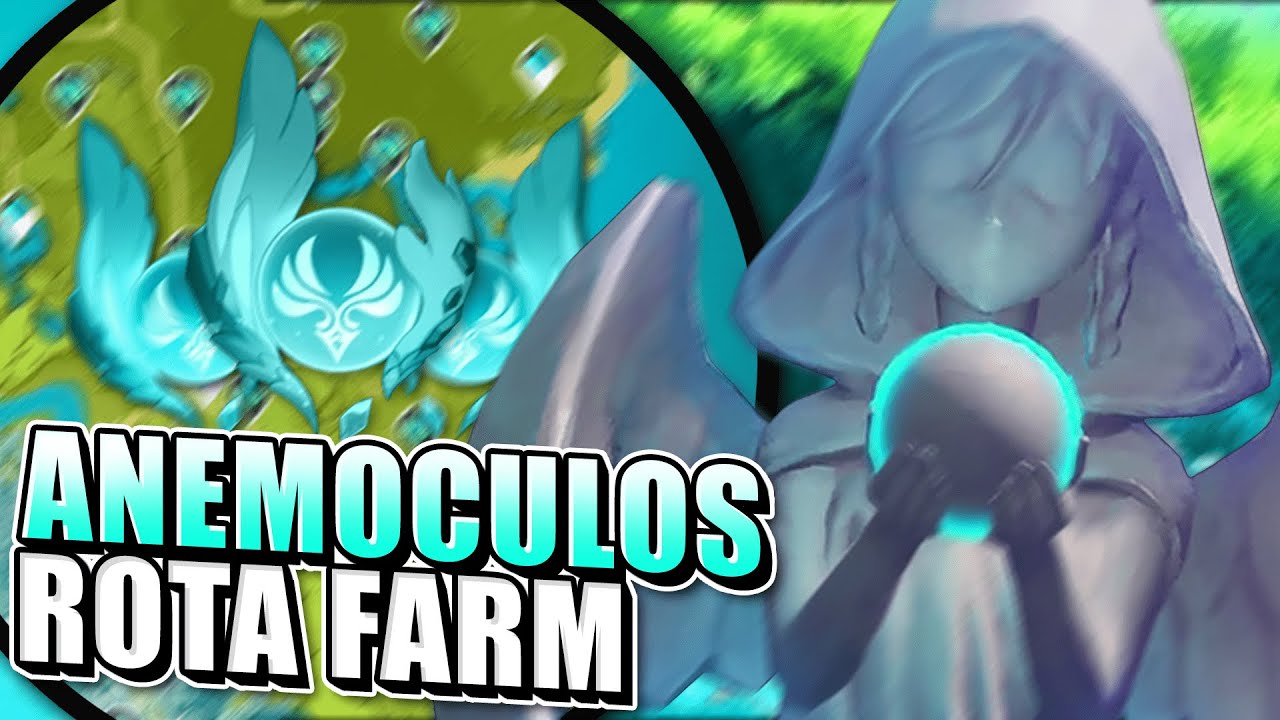 GUIA / ROTA DOS ANEMOCULOS - (+ESTAMINA) / K4GE - Genshin Impact