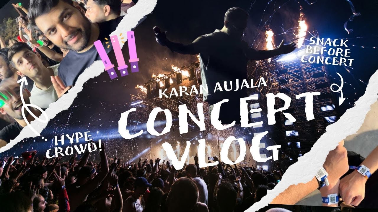 Karan Aujla Live Concert in Pune 🔥 | Craziest Night Ever | Pune Vlog