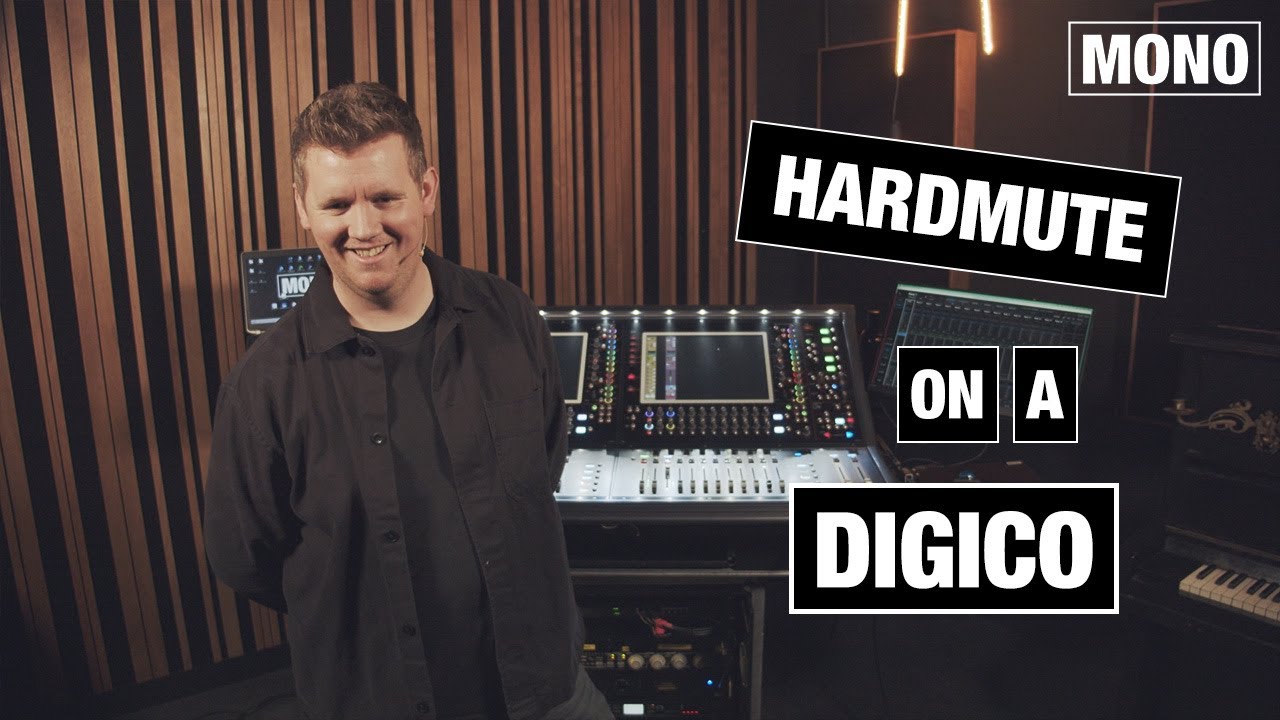 How to use hardmute on a DiGiCO SD console