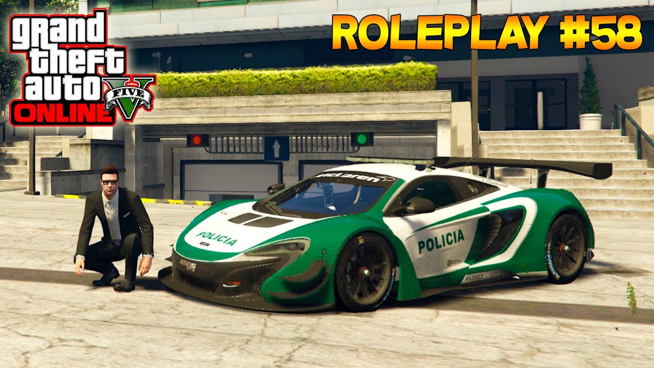 ¡OSCAR MANEJA A 400 KM/H EN PATRULLA DE POLICIA! - GTA V ROLEPLAY #58