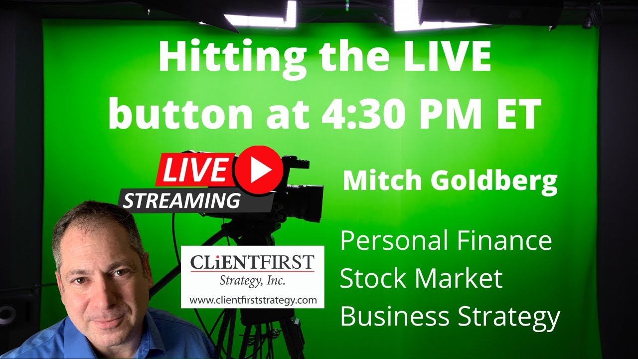 I'll be smashing the LIVE button at 4:30. Market wrap. Manufacturing is BOOMING!