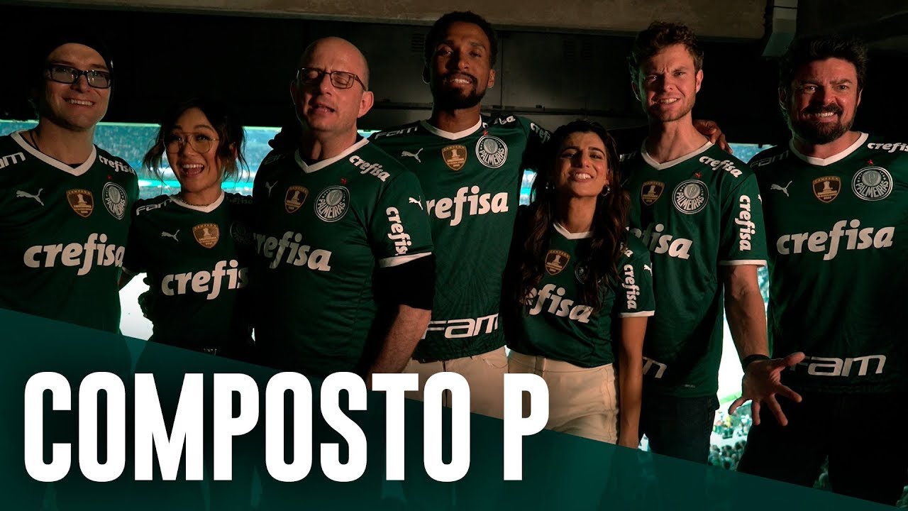 THE BOYS VISITAM ALLIANZ PARQUE EM NOITE MÁGICA DO PALMEIRAS