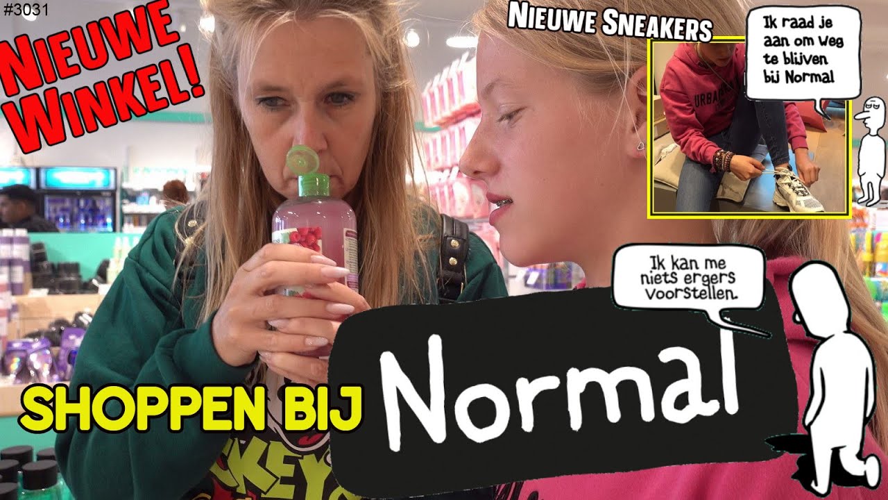 SHOPVLOG. Nieuwe WINKEL in de STAD, namelijk NORMAL. YES, Ik ga daar SHOPPEN #normal  #3031