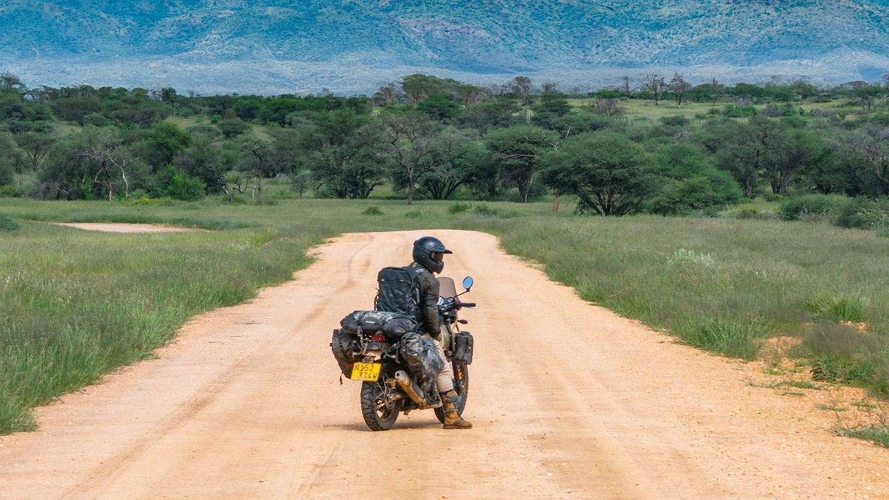 The end of my Namibia Africa motorcycle adventure - Episode 11