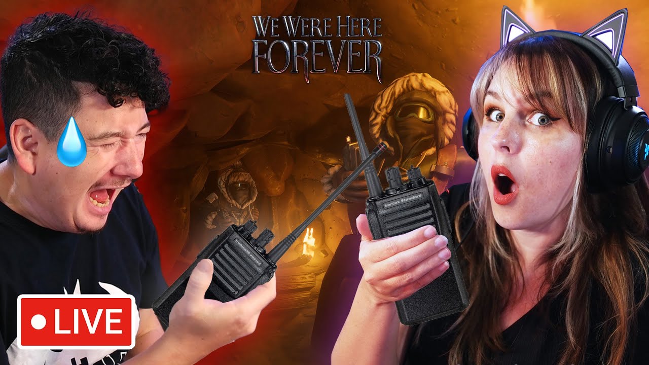 #3 ESCAPEROOM: ELKAAR HELPEN ONTSNAPPEN via WALKIE TALKIE! - We Were Here Forever