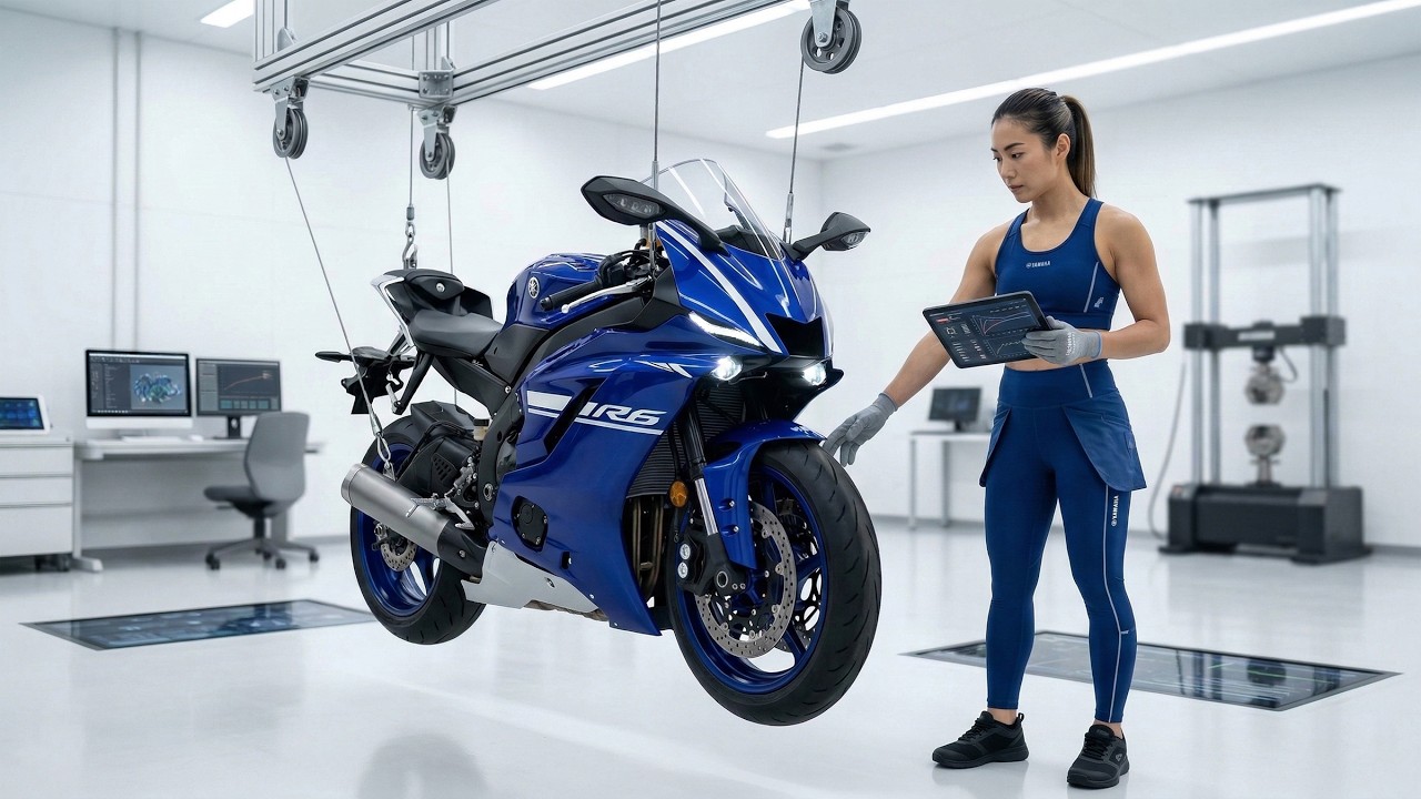 YAMAHA YZF-R6 修理復元 | 損傷ミドルスーパースポーツ再構築