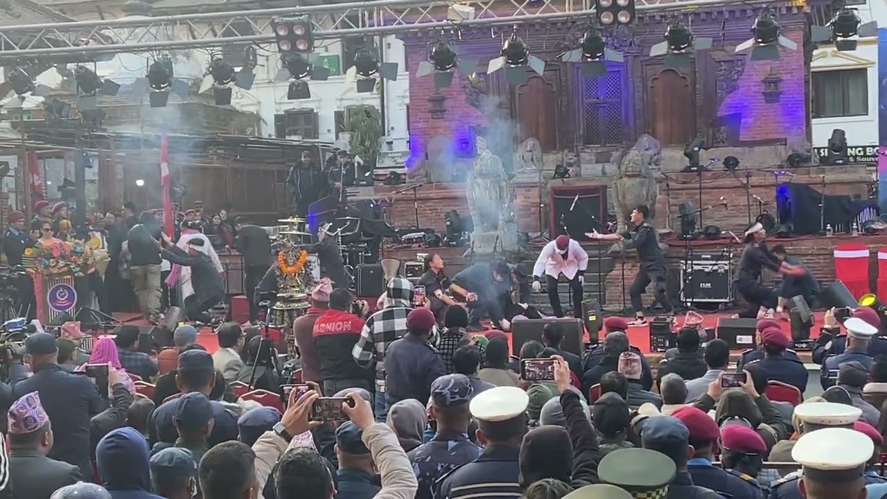Nepal police dance|| Dan Bahadur karki #music 