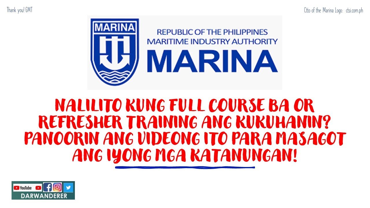 Ano ba ang kukuhaning kong STCW Training; FULL COURSE or REFRESHER COURSE? Alamin natin ang latest!