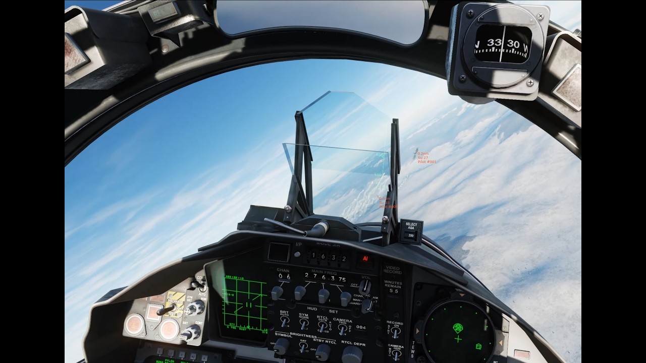 F-15C vs 4 Russian air GUNS ONLY
