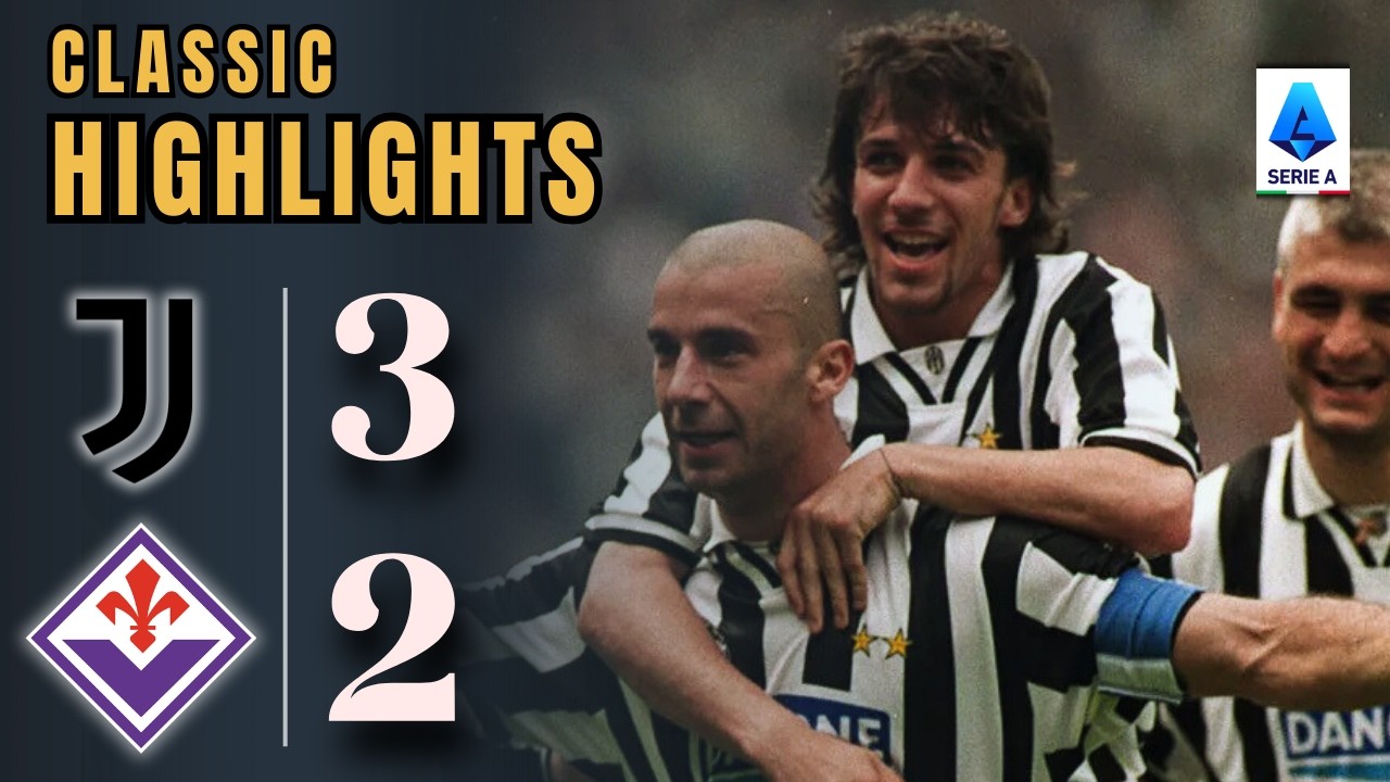 Juventus - Fiorentina | Rimonta memorabile | Serie A 94/95