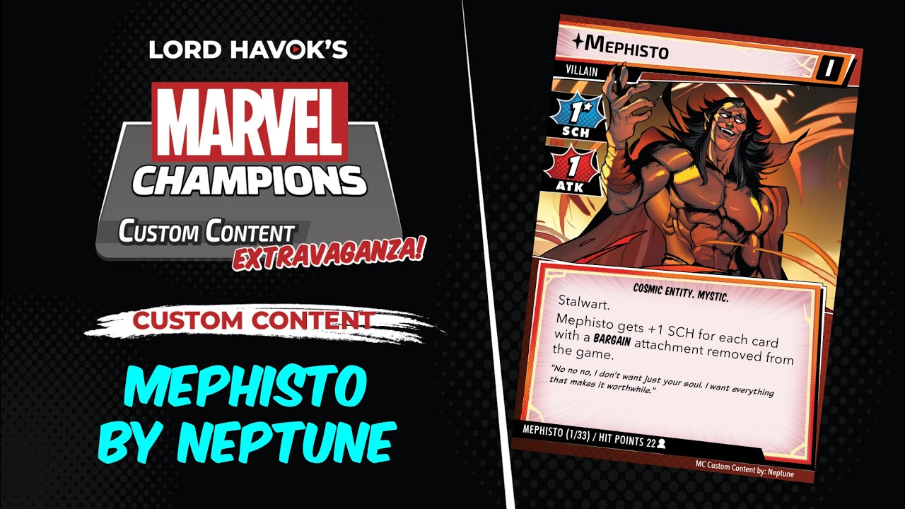 Marvel Champions Custom Content - Mephisto