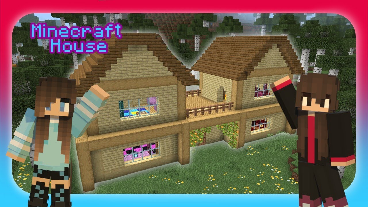 Minecraft | 2 Player House! [ Tutorial ]