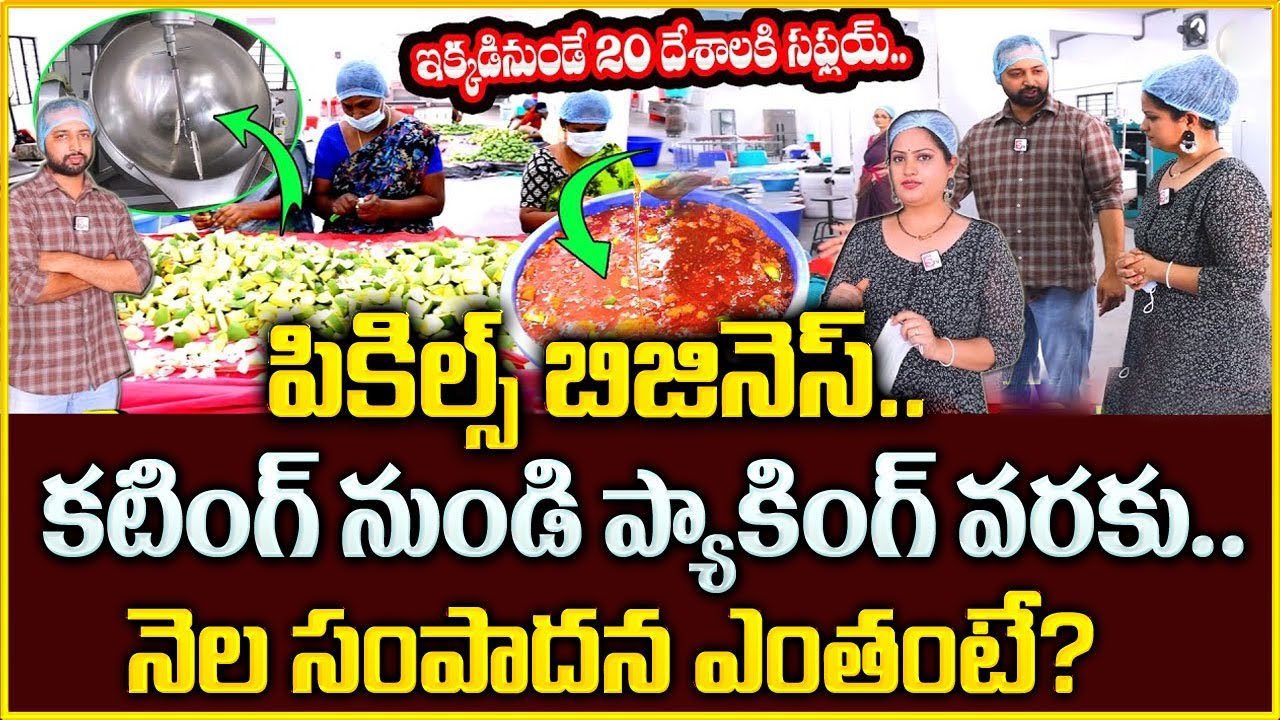 Mango Pickle Making Process at Jandhyala Foods | Best Business Idea | Money Management |Money Wallet