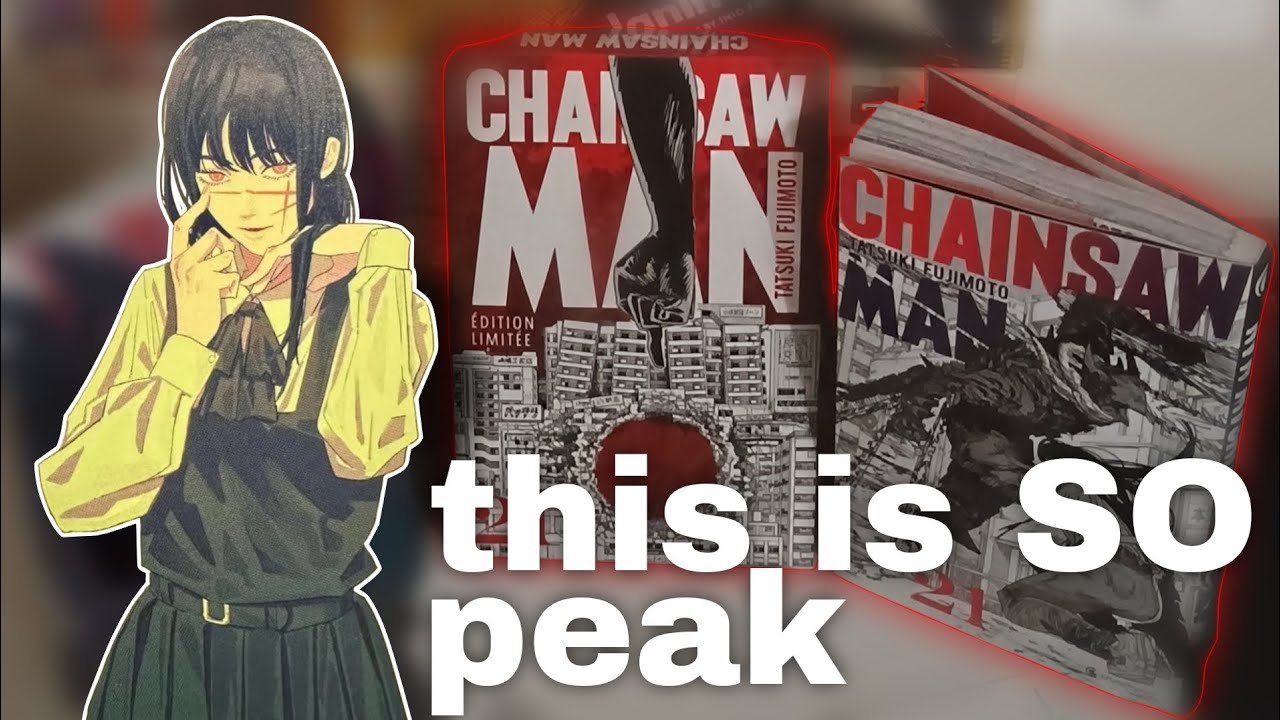 THIS COVER IS FIREEE || Chainsaw Man 21 Collectors Edition Unboxing