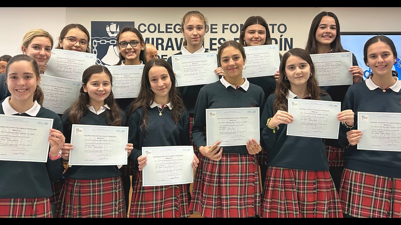 DIPLOMAS DELF 24-25 COLEGIO MIRAVALLES-EL REDÍN