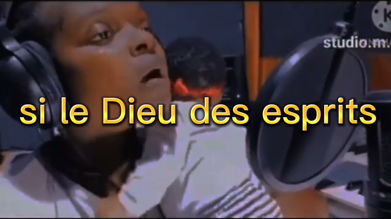 Si le Dieu des esprits des proph&egrave;tes me touchais '' Lyrics ''