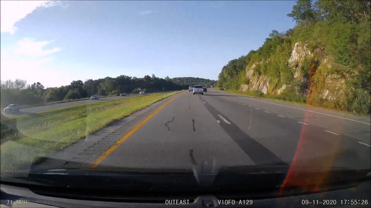 Time Lapse: Driving to the Catskill Mountains in New York