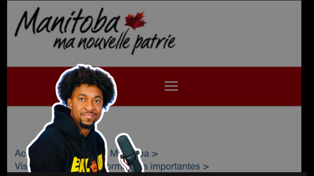 Formulaire de demande visite exploratoire Manitoba Canada